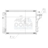 Kondensator, Klimaanlage MEAT & DORIA 991195