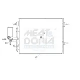 Kondensator, Klimaanlage MEAT & DORIA 991211