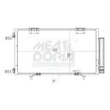 Kondensator, Klimaanlage MEAT & DORIA 991218