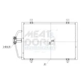 Kondensator, Klimaanlage MEAT & DORIA 991219