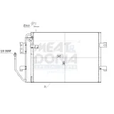 Kondensator, Klimaanlage MEAT & DORIA 991232