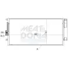 Kondensator, Klimaanlage MEAT & DORIA 991250