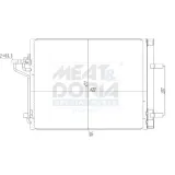 Kondensator, Klimaanlage MEAT & DORIA 991257