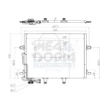 Kondensator, Klimaanlage MEAT & DORIA 991261
