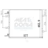 Kondensator, Klimaanlage MEAT & DORIA 991266