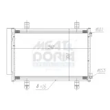 Kondensator, Klimaanlage MEAT & DORIA 991273