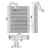 Verdampfer, Klimaanlage MEAT & DORIA 997142