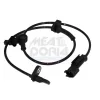 Sensor, Raddrehzahl Vorderachse links Vorderachse rechts MEAT & DORIA 901487