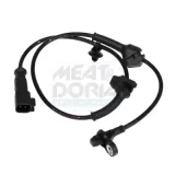 Sensor, Raddrehzahl 1. Hinterachse 1. Hinterachse MEAT & DORIA 901498