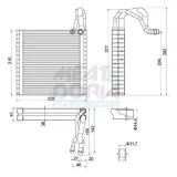 Verdampfer, Klimaanlage MEAT & DORIA 997146