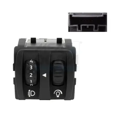 Regler, Leuchtweitenregulierung MEAT & DORIA 206357 Bild Regler, Leuchtweitenregulierung MEAT & DORIA 206357