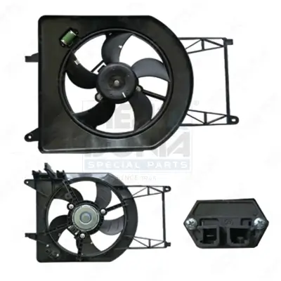Elektromotor, Kühlerlüfter MEAT & DORIA 996135