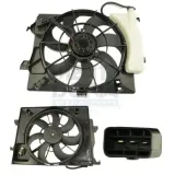 Elektromotor, Kühlerlüfter MEAT & DORIA 996506