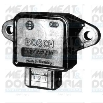 Sensor, Drosselklappenstellung MEAT & DORIA 83043