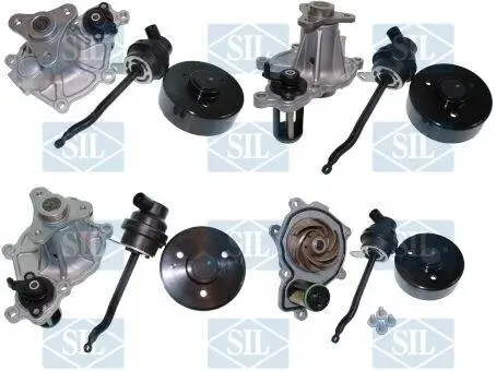 Wasserpumpe, Motorkühlung Saleri SIL PA1631 Bild Wasserpumpe, Motorkühlung Saleri SIL PA1631