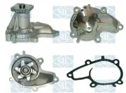 Zusatzwasserpumpe (Kühlwasserkreislauf) 12 V Saleri SIL PE1674