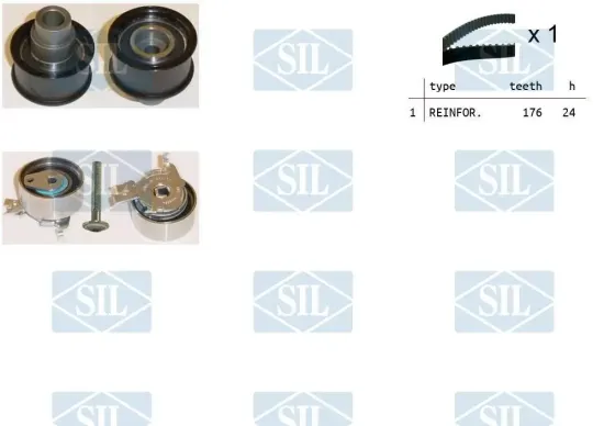 Zahnriemensatz Saleri SIL TK1089 Bild Zahnriemensatz Saleri SIL TK1089