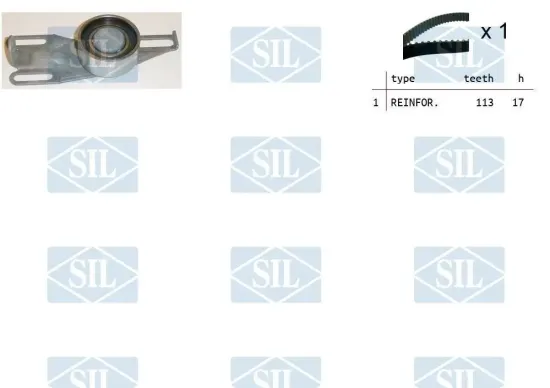 Zahnriemensatz Saleri SIL TK1169 Bild Zahnriemensatz Saleri SIL TK1169