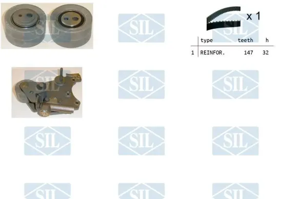 Zahnriemensatz Saleri SIL TK1259 Bild Zahnriemensatz Saleri SIL TK1259