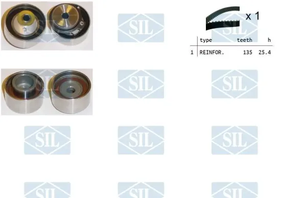 Zahnriemensatz Saleri SIL TK1352 Bild Zahnriemensatz Saleri SIL TK1352
