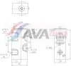 Expansionsventil, Klimaanlage AVA QUALITY COOLING FT1491