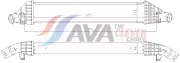 Ladeluftkühler AVA QUALITY COOLING FT4493
