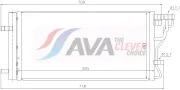 Kondensator, Klimaanlage AVA Clever Choice HY5611D