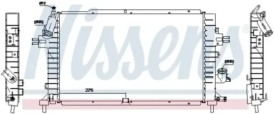 Kühler, Motorkühlung AVA QUALITY COOLING OLA2364 Bild Kühler, Motorkühlung AVA QUALITY COOLING OLA2364