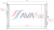 Kühler, Motorkühlung AVA QUALITY COOLING PE2438