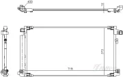 Kondensator, Klimaanlage AVA Clever Choice TO5803D