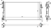 Kühler, Motorkühlung AVA Clever Choice VN2451