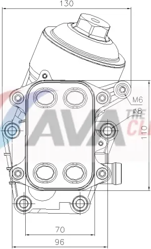 Kompressor, Klimaanlage 12 V AVA QUALITY COOLING TOAK683 Bild Kompressor, Klimaanlage 12 V AVA QUALITY COOLING TOAK683