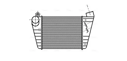 Ladeluftkühler AVA QUALITY COOLING AI4172