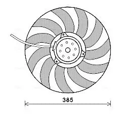 Lüfter, Motorkühlung 12 V AVA QUALITY COOLING AI7514 Bild Lüfter, Motorkühlung 12 V AVA QUALITY COOLING AI7514