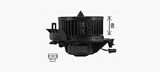 Innenraumgebläse 12 V AVA QUALITY COOLING AI8445 Bild Innenraumgebläse 12 V AVA QUALITY COOLING AI8445