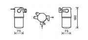 Trockner, Klimaanlage AVA QUALITY COOLING AID347