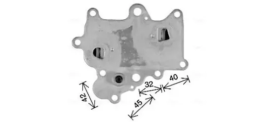 Ölkühler, Motoröl AVA QUALITY COOLING AL3152 Bild Ölkühler, Motoröl AVA QUALITY COOLING AL3152