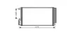 Kondensator, Klimaanlage AVA QUALITY COOLING ALA5115D
