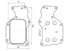 Ölkühler, Motoröl AVA QUALITY COOLING BW3621 Bild Ölkühler, Motoröl AVA QUALITY COOLING BW3621