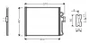 Kondensator, Klimaanlage AVA QUALITY COOLING BW5192