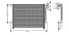 Kondensator, Klimaanlage AVA QUALITY COOLING BW5203