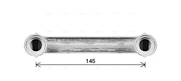 Wärmetauscher, Innenraumheizung AVA QUALITY COOLING BW6615
