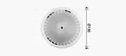 Innenraumgebläse 12 V AVA QUALITY COOLING BW8614