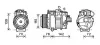 Kompressor, Klimaanlage AVA QUALITY COOLING BWAK419