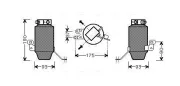 Trockner, Klimaanlage AVA QUALITY COOLING BWD299
