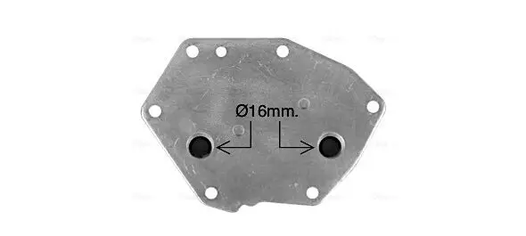 Ölkühler, Motoröl AVA QUALITY COOLING CN3326