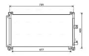 Kondensator, Klimaanlage AVA QUALITY COOLING CN5273D