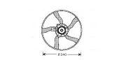 Lüfter, Motorkühlung 12 V AVA QUALITY COOLING CN7532