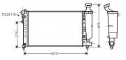 Kühler, Motorkühlung AVA QUALITY COOLING CNA2118