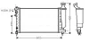 Kühler, Motorkühlung AVA QUALITY COOLING CNA2119